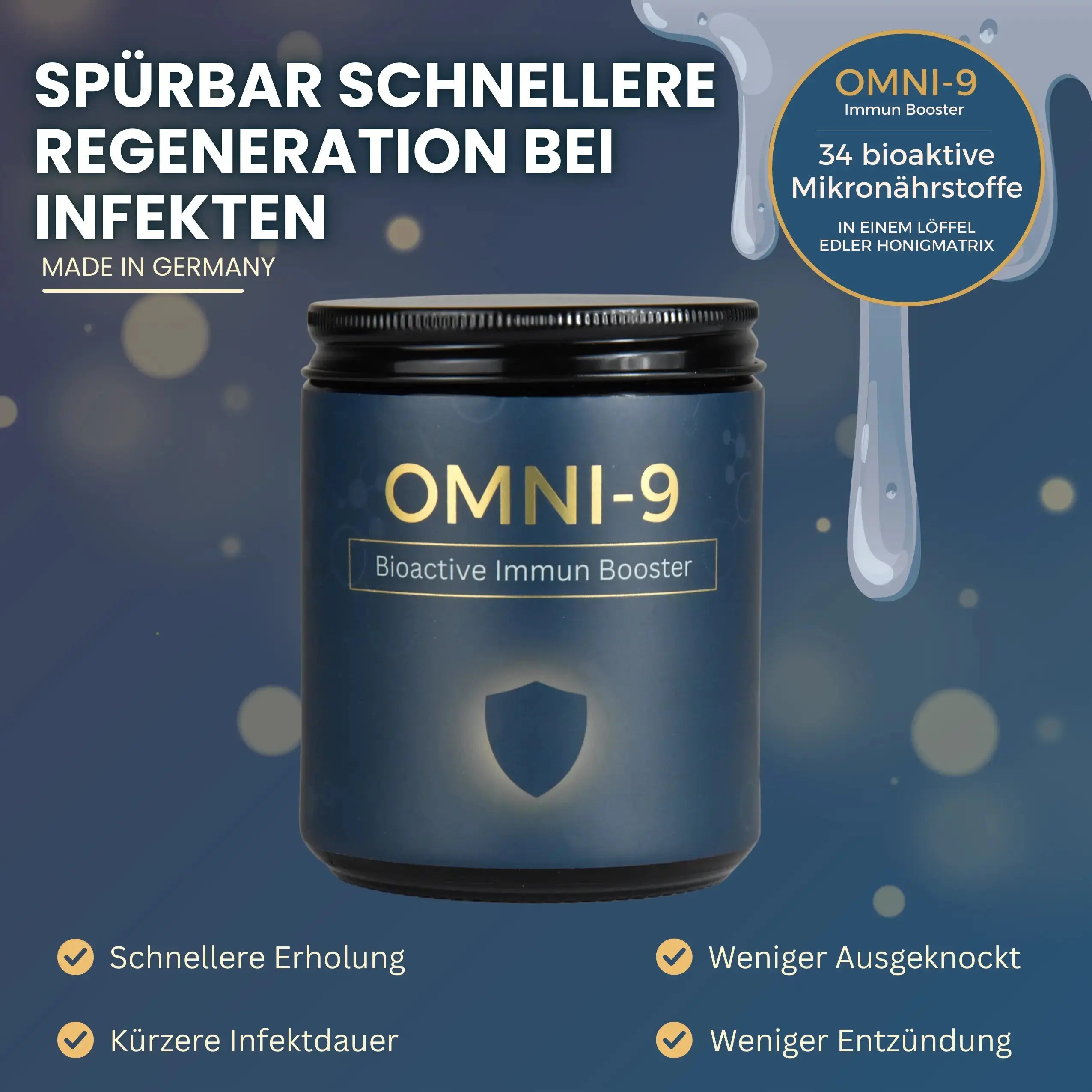 OMNI9 | 3er Set + Gratis Immun Booster OMNI9