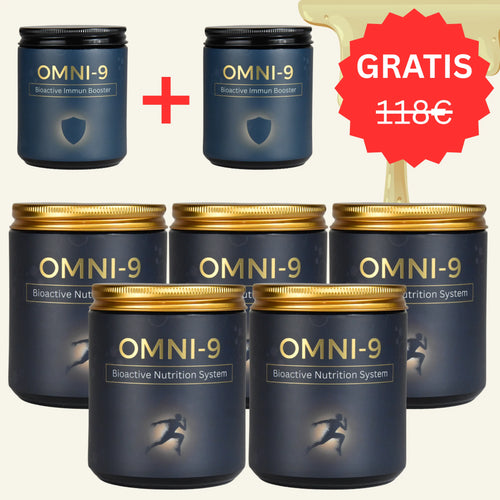 5x OMNI9 + 2x OMNI9 Immun Booster Gratis