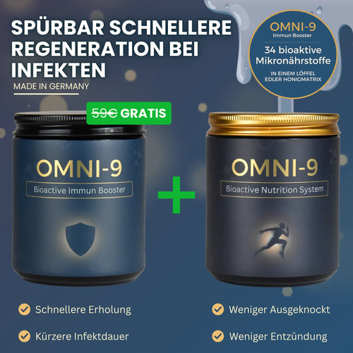 OMNI9 Immun Booster + Bioactive Nutrition System OMNI9